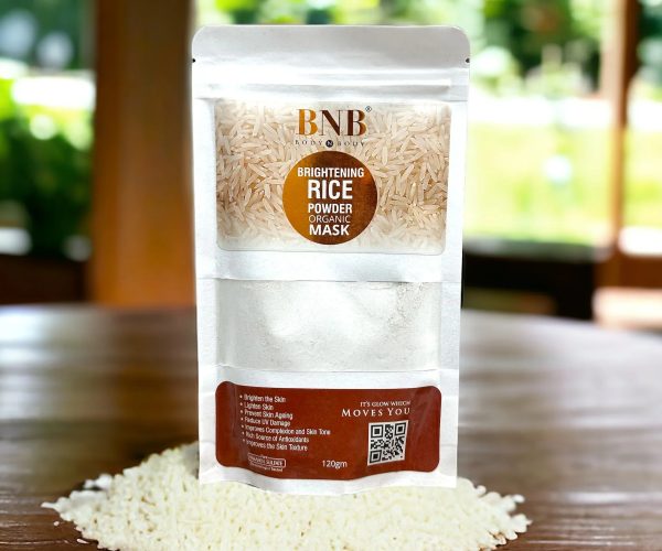 5 In 1 Bnb-rice Whitening And Glowing Facial Kit Sun Screen +face Wash+ Scrub+ Mask +glow Serum 30ml